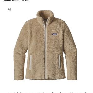 Patagonia Cream Fleece Jacket